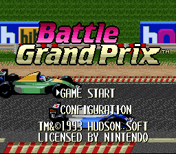 Battle Grand Prix screenshot 4 for Super Nintendo